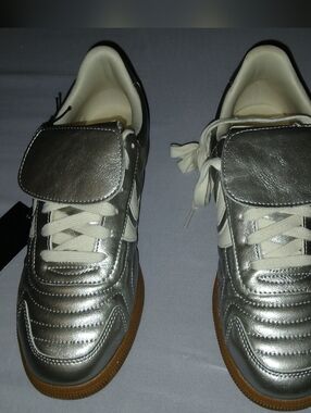Steve Madden Foldover Sneakers - Silver